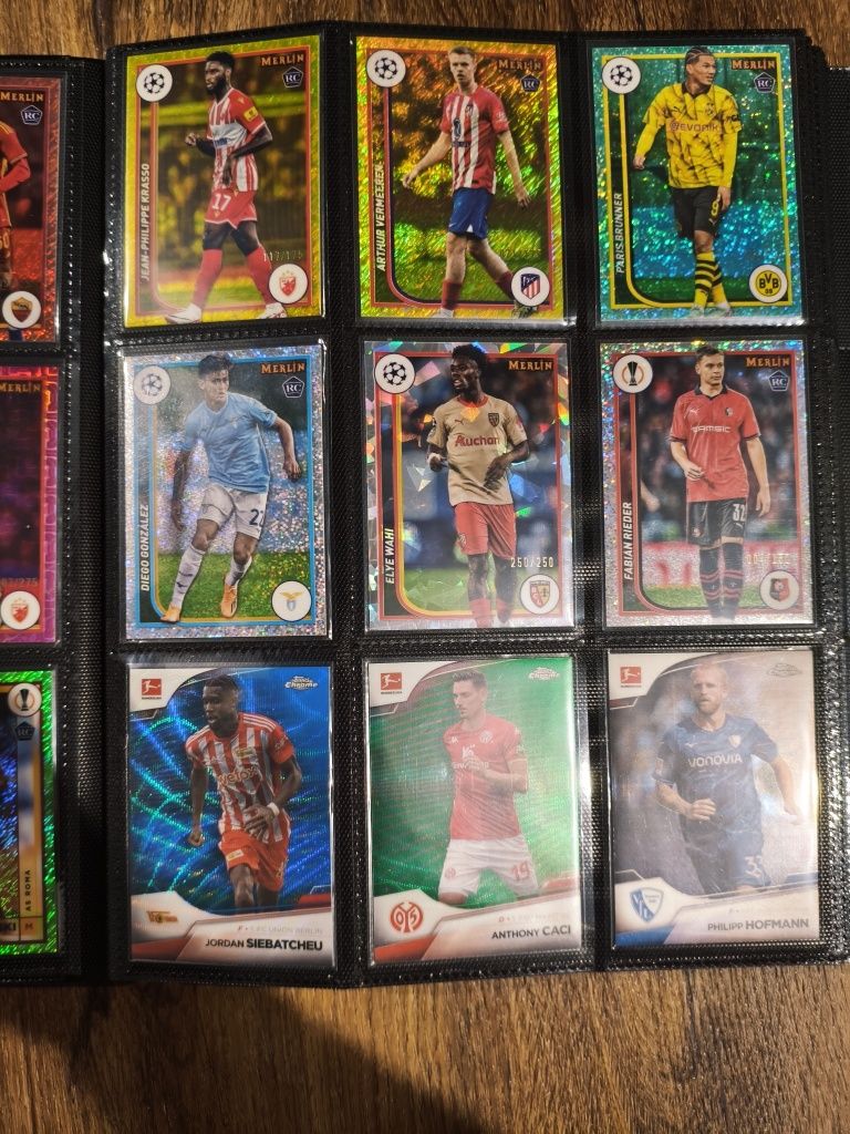 Karty numerowane Topps i Panini - DUŻY WYBÓR!