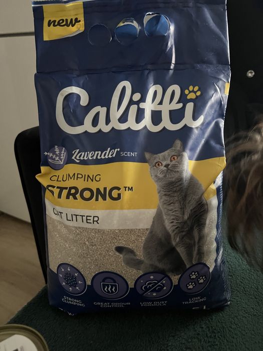 2 zwirki dla kota 5 litrowe Calitti strong