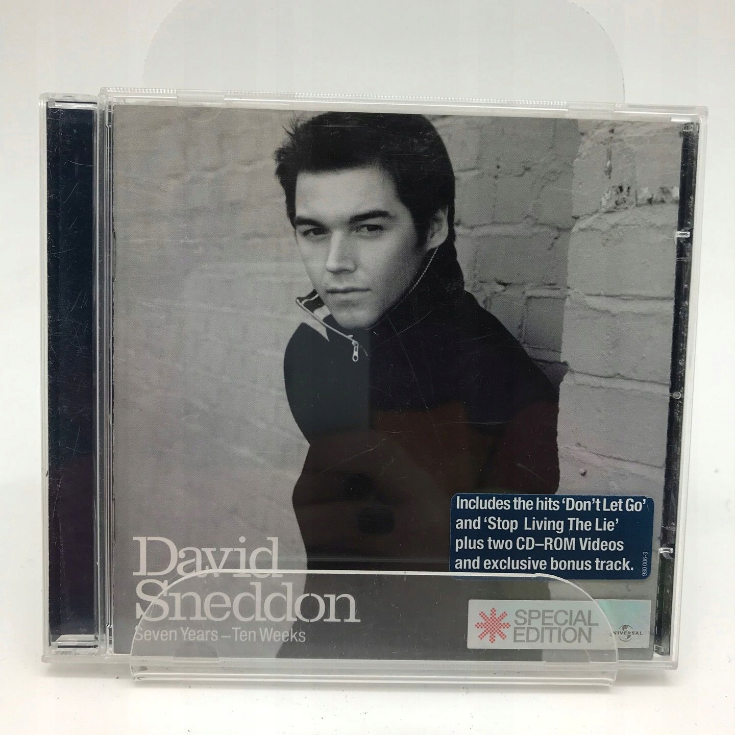 Cd - David Sneddon - Seven Years Ten Weeks Rock 2003