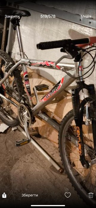 Велосипед , діаметр коліс 26
