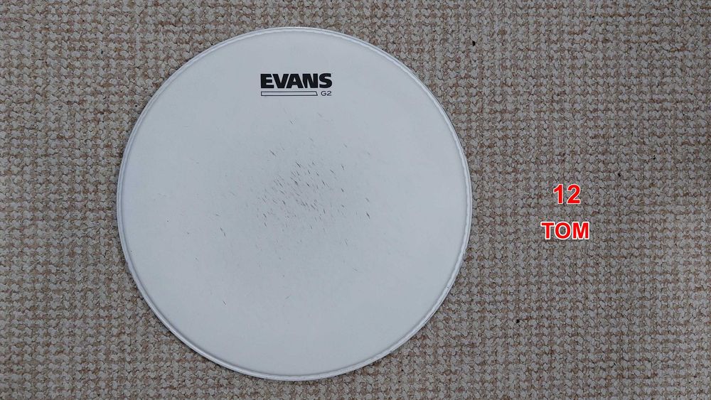 Пластик EVANS G2 Coated Rock Tom Pack (10", 12", 16")