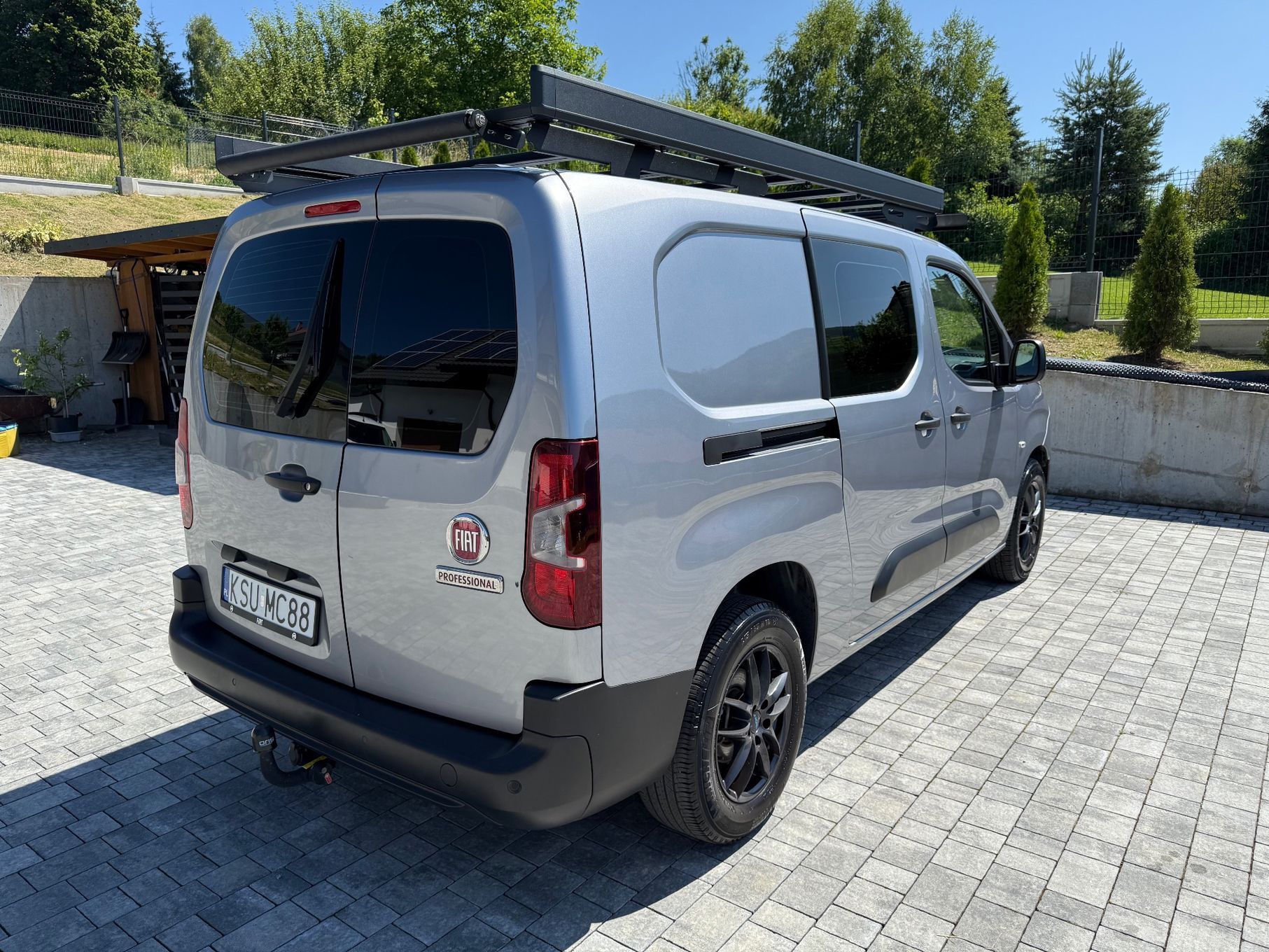 Fiat Doblo  Maxi Long Długi Gwarancja Navi Carplay Hak Klima Alu Niski przebieg