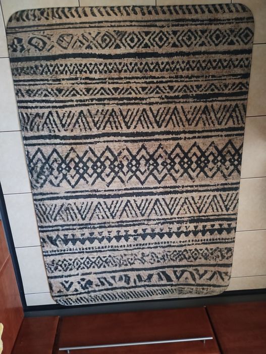 Mata 100 cm x 147 cm dywan wzór