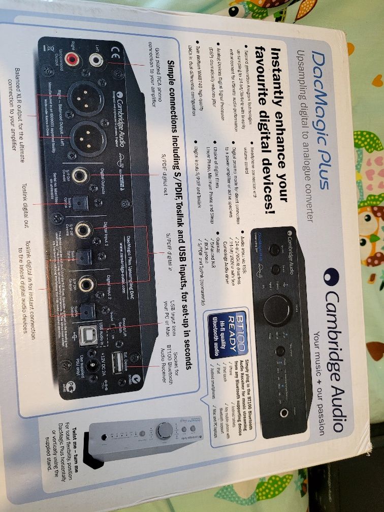 Dac cambridge audio Dac Magic Plus-B