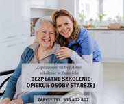 Opiekun osoby starszej - bezpłatne szkolenie