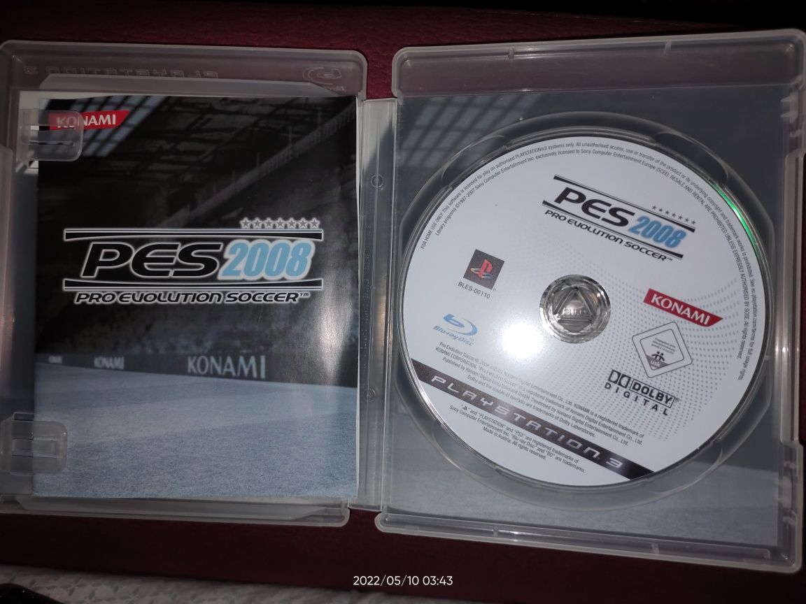 Pro Evolution Soccer todos Original 2008 e 2009 para Playstation 3 (PS