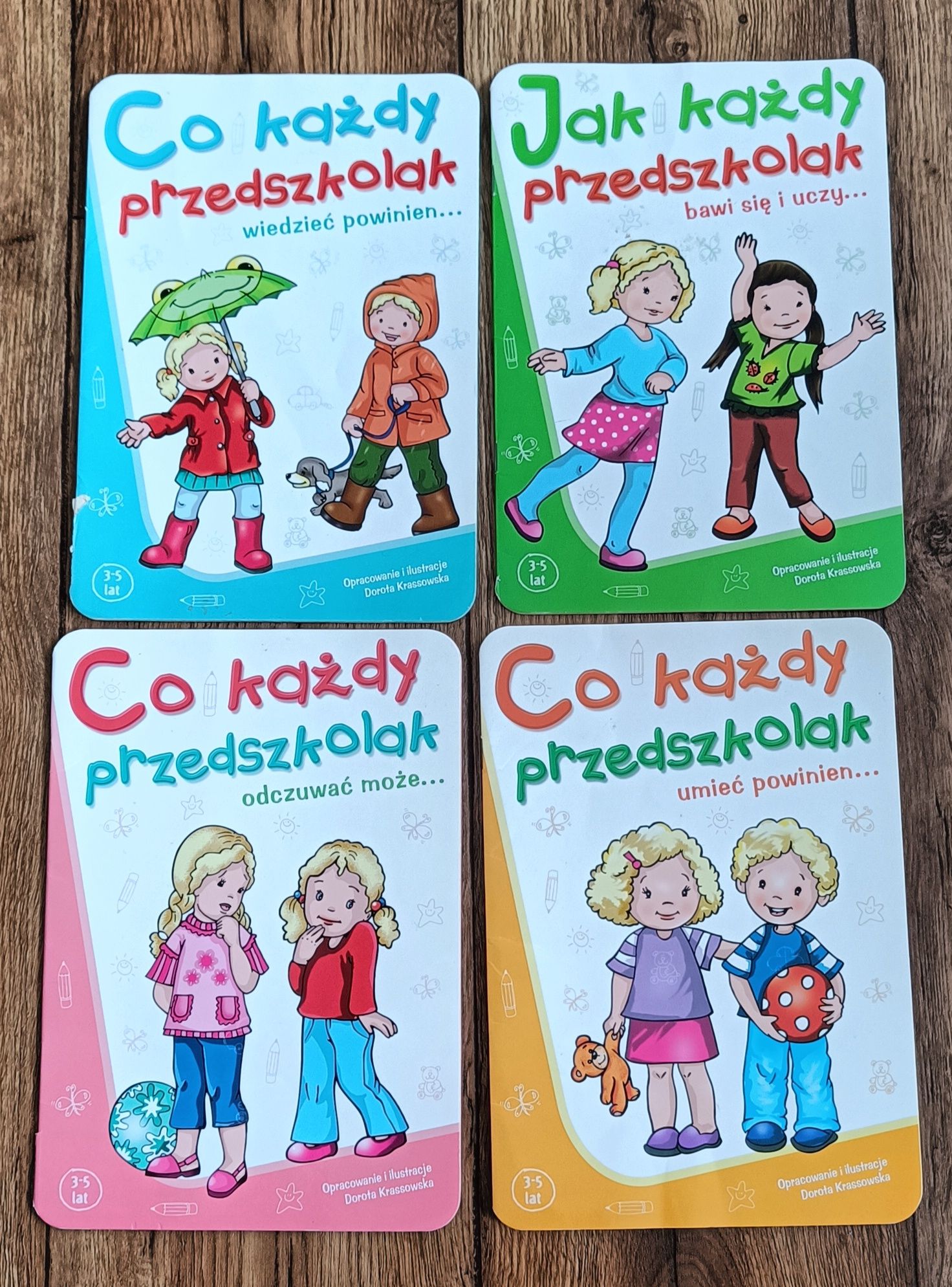 Książeczki dla przedszkolaka 10 sztuk