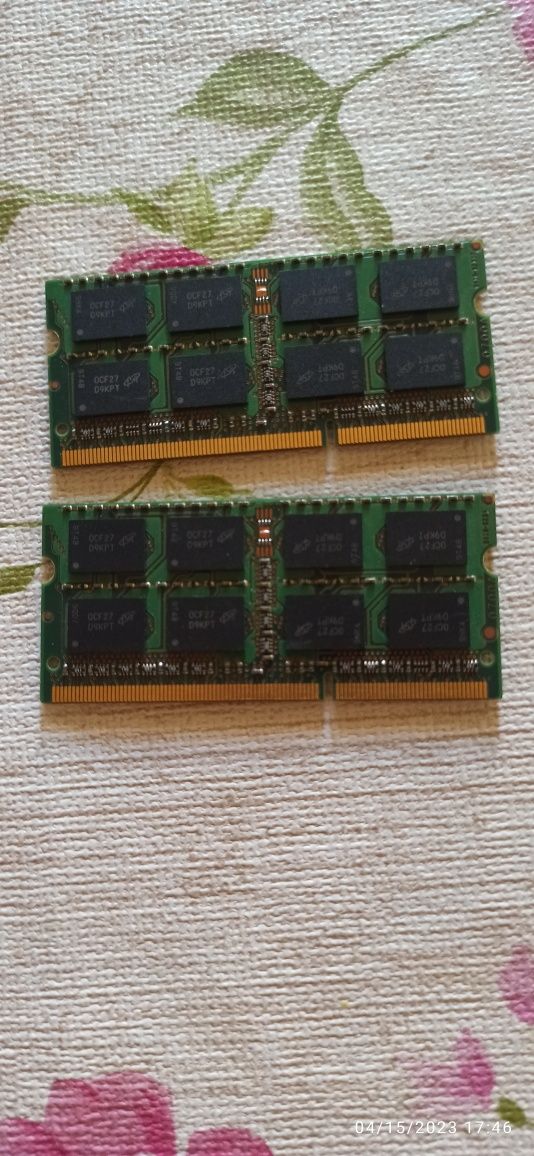 2 memórias Ram de 2GB