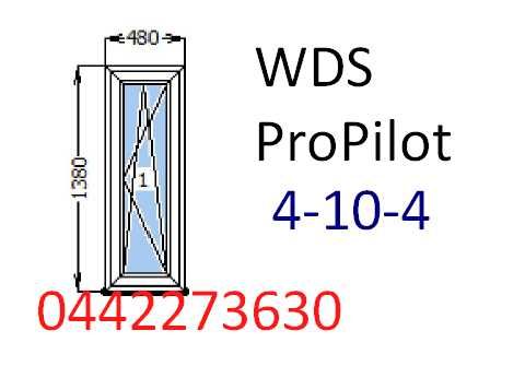 Окно пластиковое 480x1380 (металлопластиковое) за 3-4 дня!