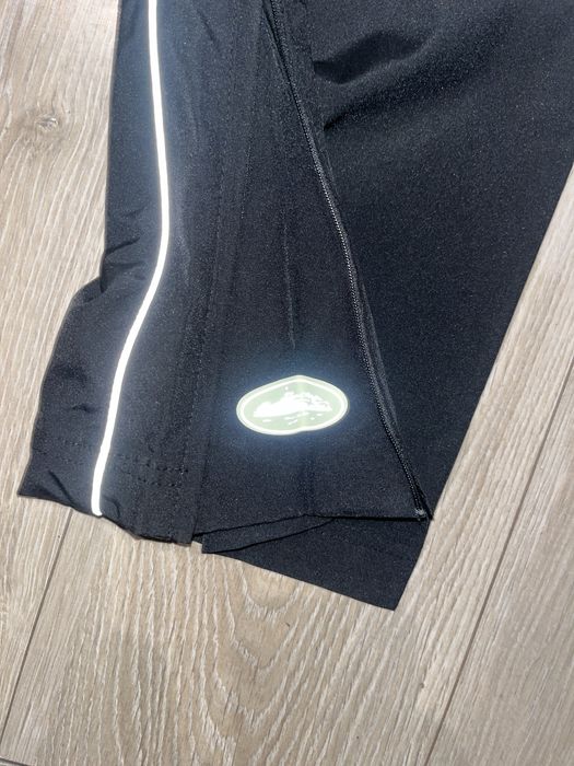 Штани nike x corteiz (чорний і сірий колір)