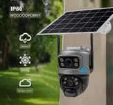 Kamera Solarna 4G na kartę SIM Obrotowa 8MP IP66