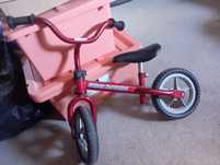 Bicicleta sem pedais.
