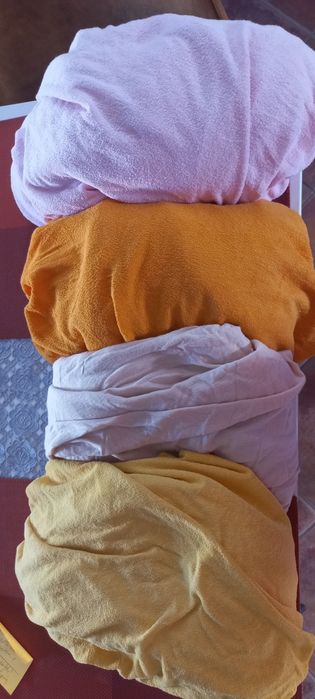 Prześcieradło frotte 4 sztuki 100 x 200