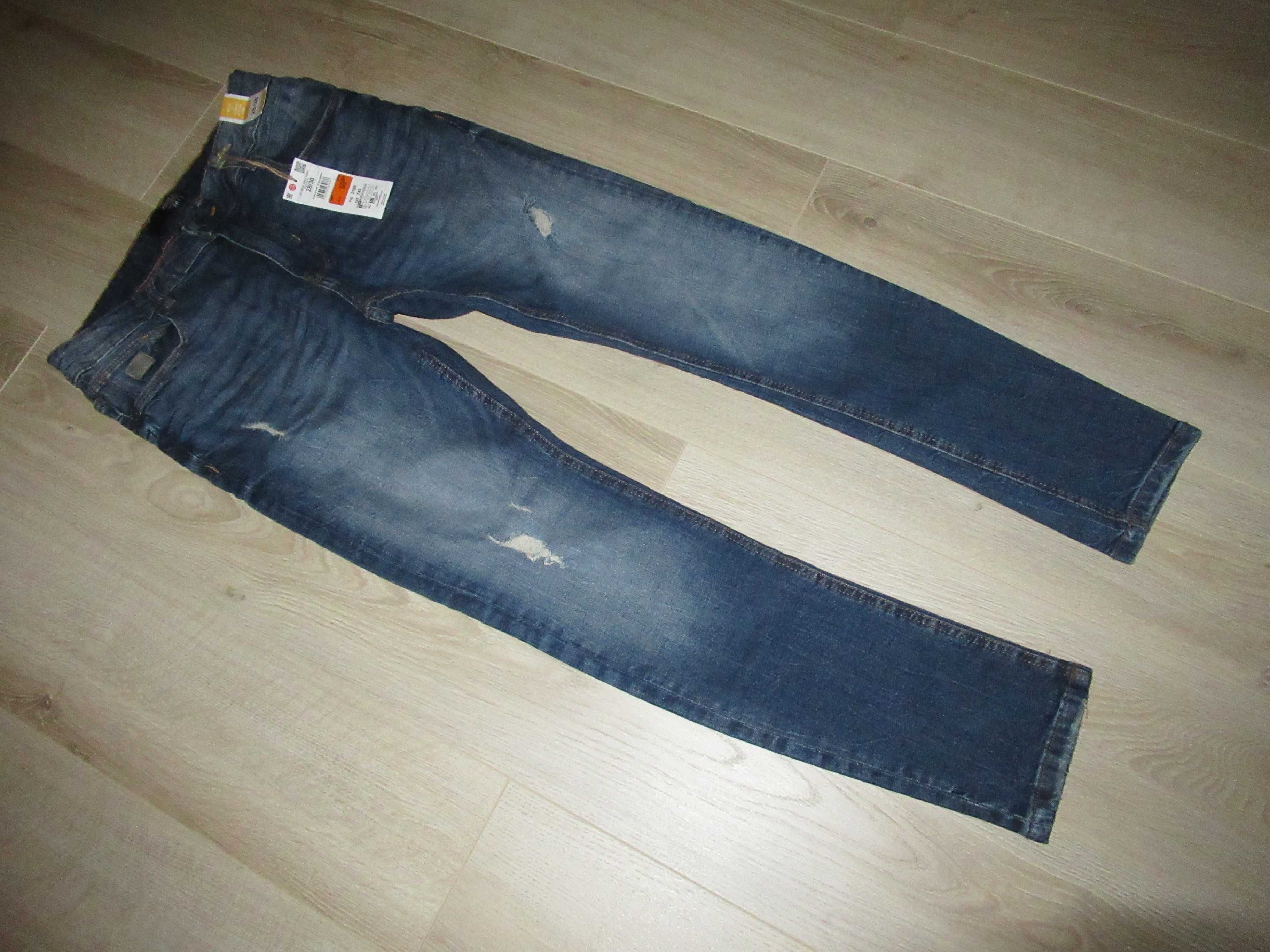 HOUSE spodnie jeansy męskie 28/30 lub chłopięce 164