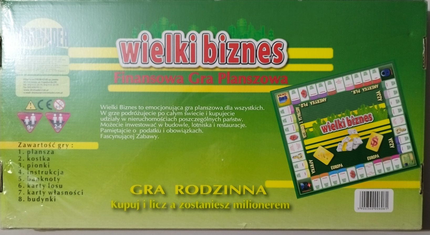 Gra planszowa wielki biznes