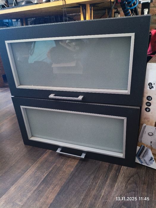 Szafka wisząca szara 2szt