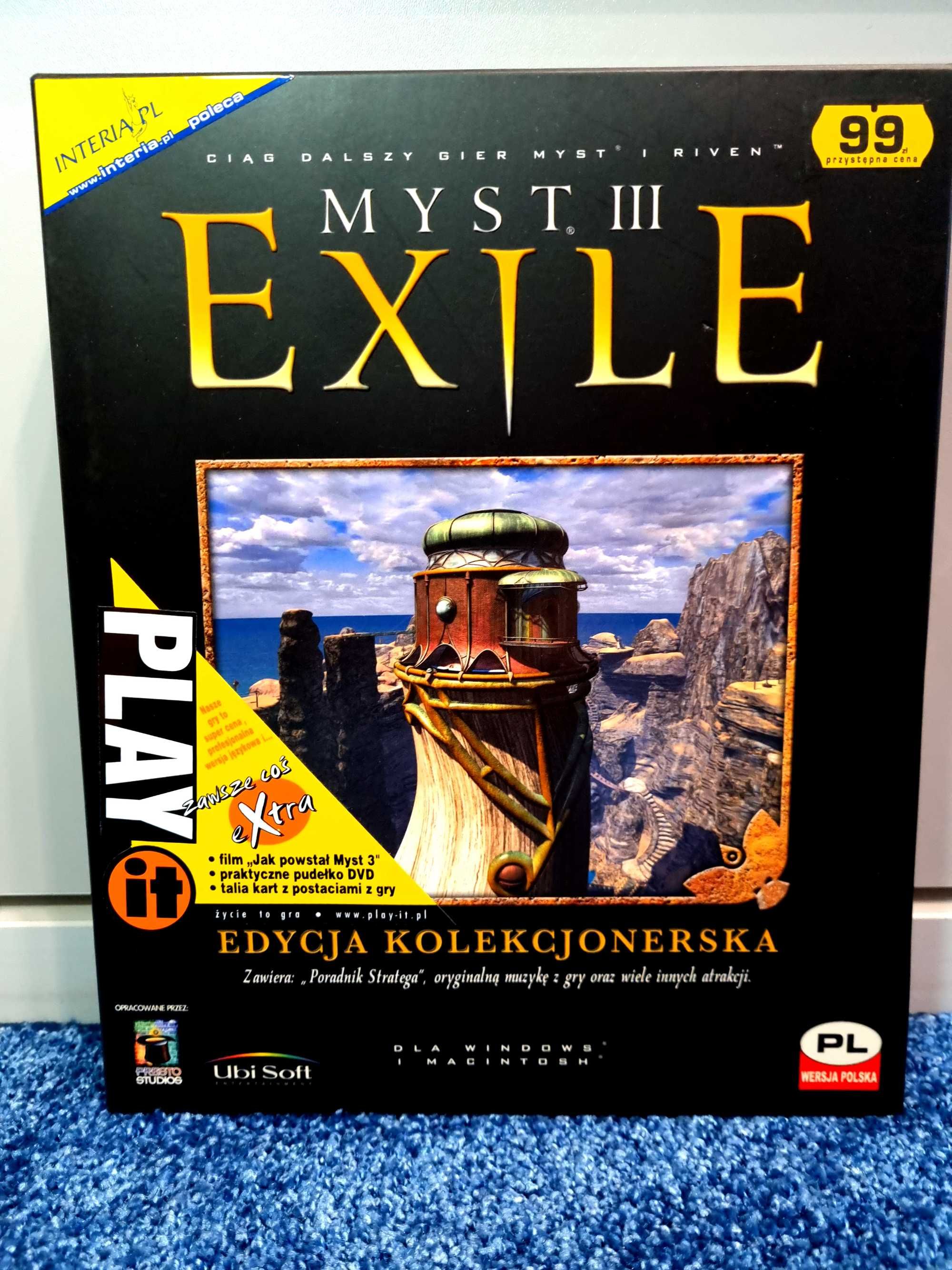 Myst 3 Exile Edycja Kolekcjonerska - Big Box - PC PL