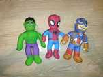 Marvel super hero adventure. Figurki wydające dźwięki. Hulk, Spiderman