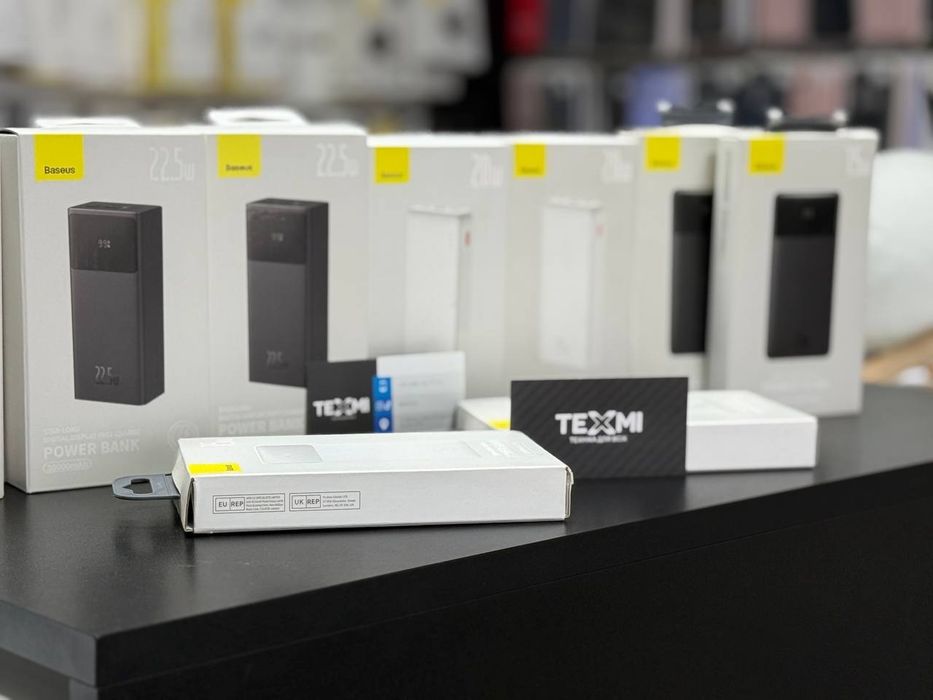 Нові! Зовнішній акумулятор Power Bank Baseus 10000,20000,30000mAh