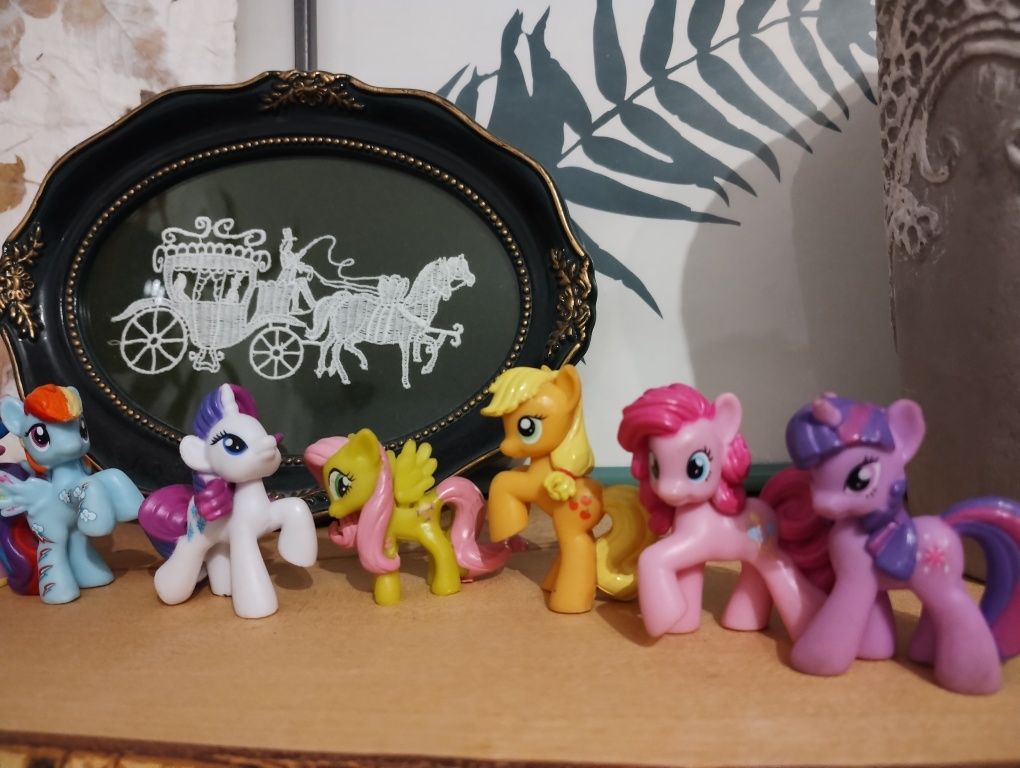 Kucyki My Little Pony wszystkie przyjaciółki i 3 księżniczki