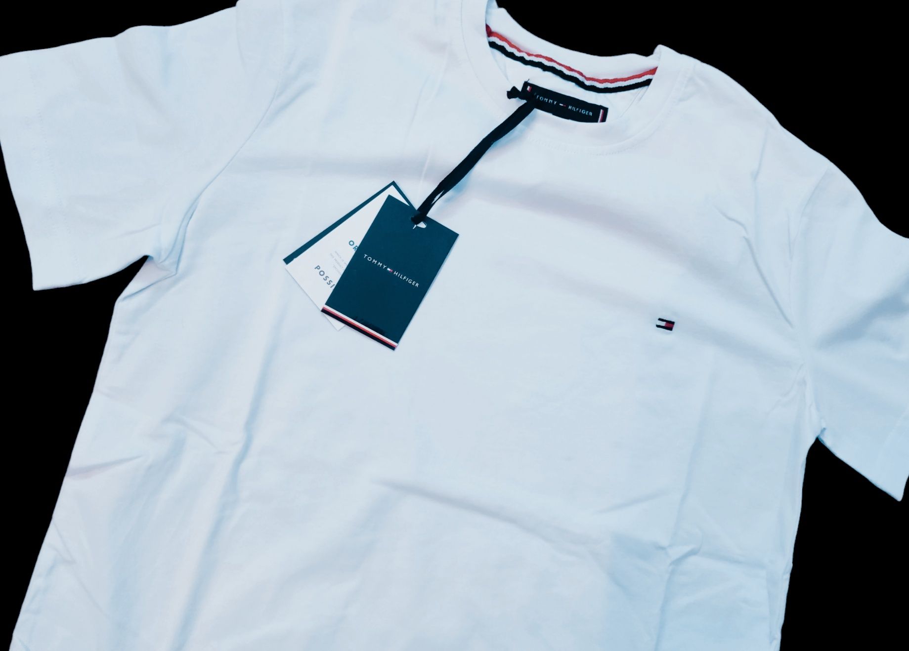 Tommy Hilfiger klasyk T-shirt męski rozmiar XXL promocja