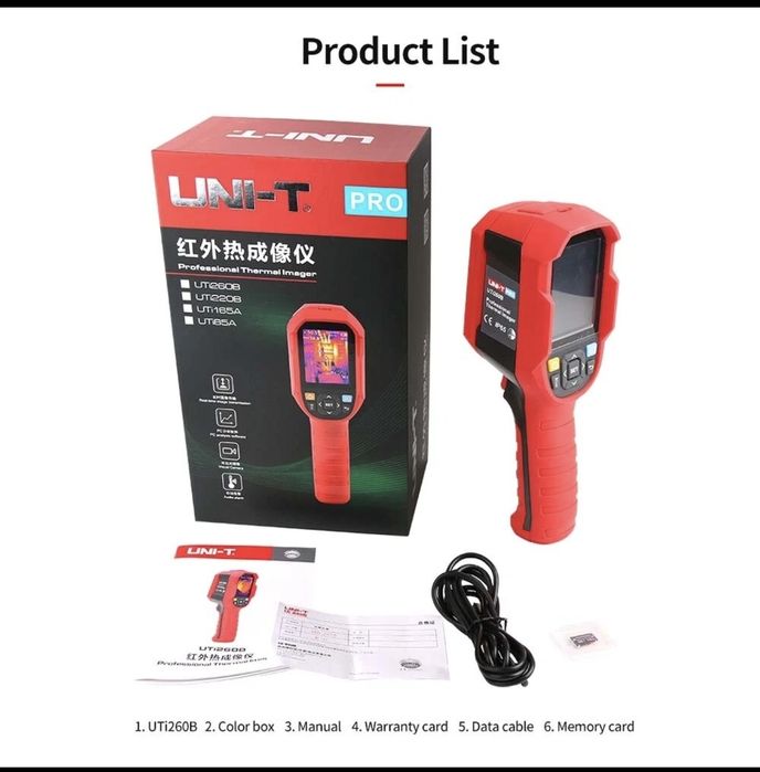 Câmara Termográfica UNI-T UTI260B