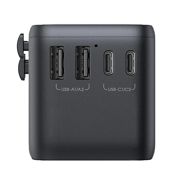 Adapter podróżny Joyroom JR-TCW02/65W uniwersalny EU / US / JP / AU /
