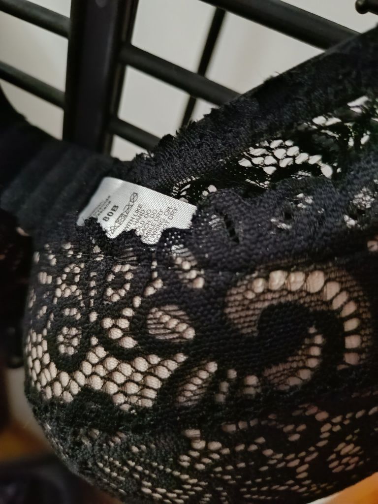 Бюстгалтер, р.80 В (чорний/білий).Новий.Львів.