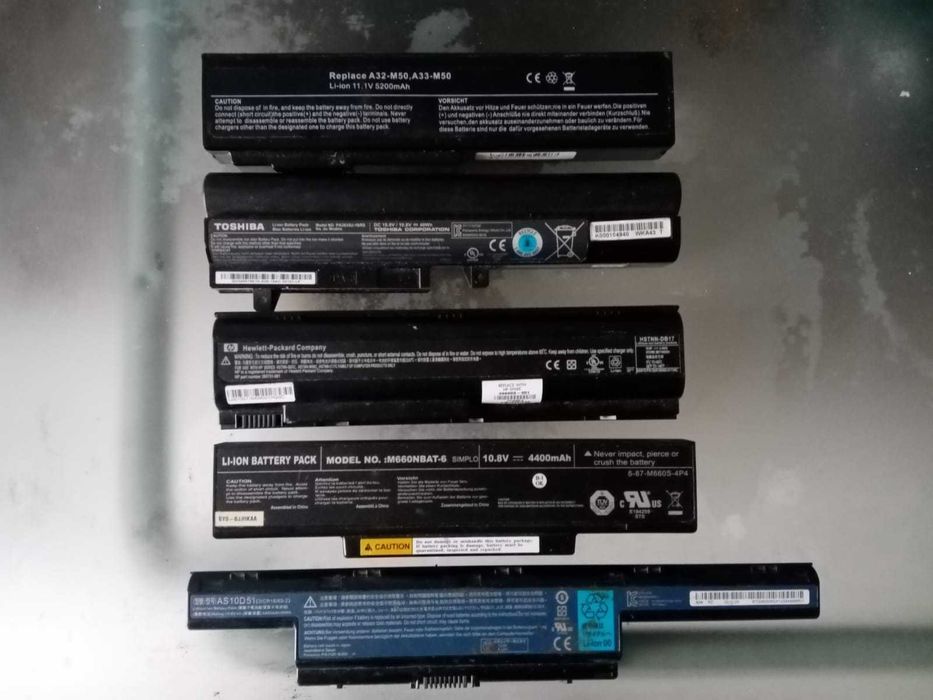 Varias Baterias Portáteis