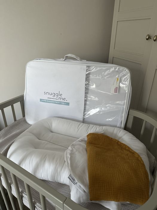 Kokon/ gniazdo niemowlęce Snuggle me + dwie poszewki