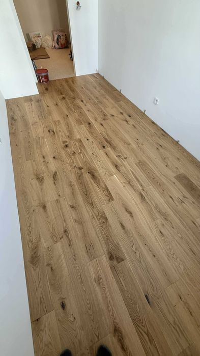 Deska podłogowa dąb lakier faza click 14x155x1100 promocja