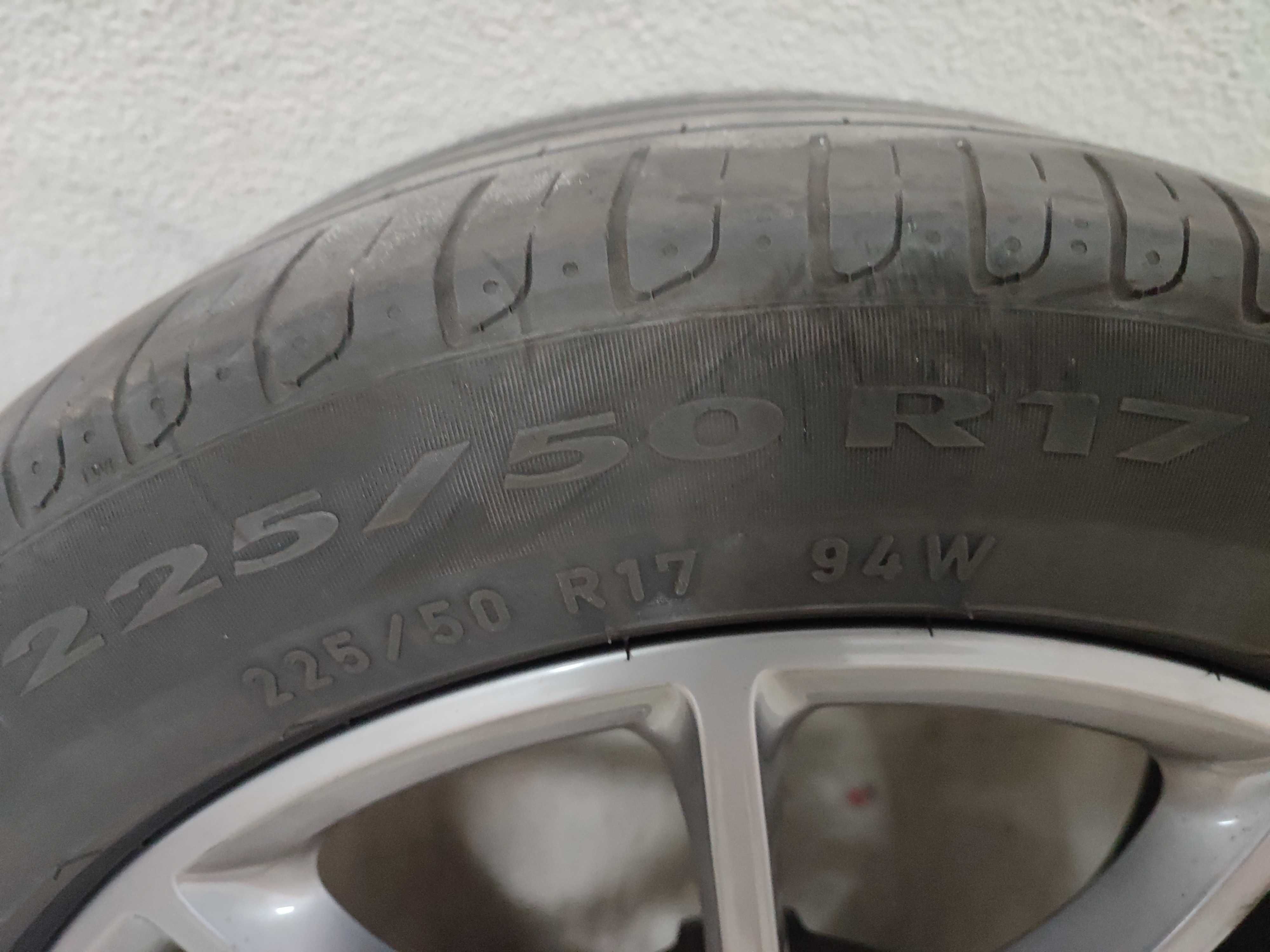 Jantes 17 Alfa Romeo Giulietta com pneus 225/50R17