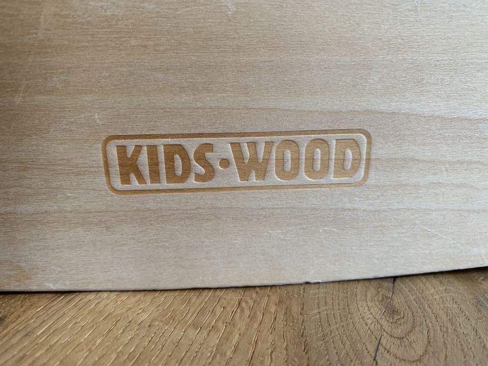 Konik na biegunach z siedziskiem Kids Wood