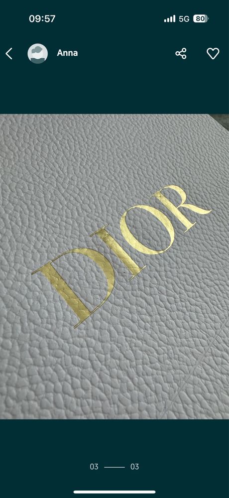 Torebka dior biala