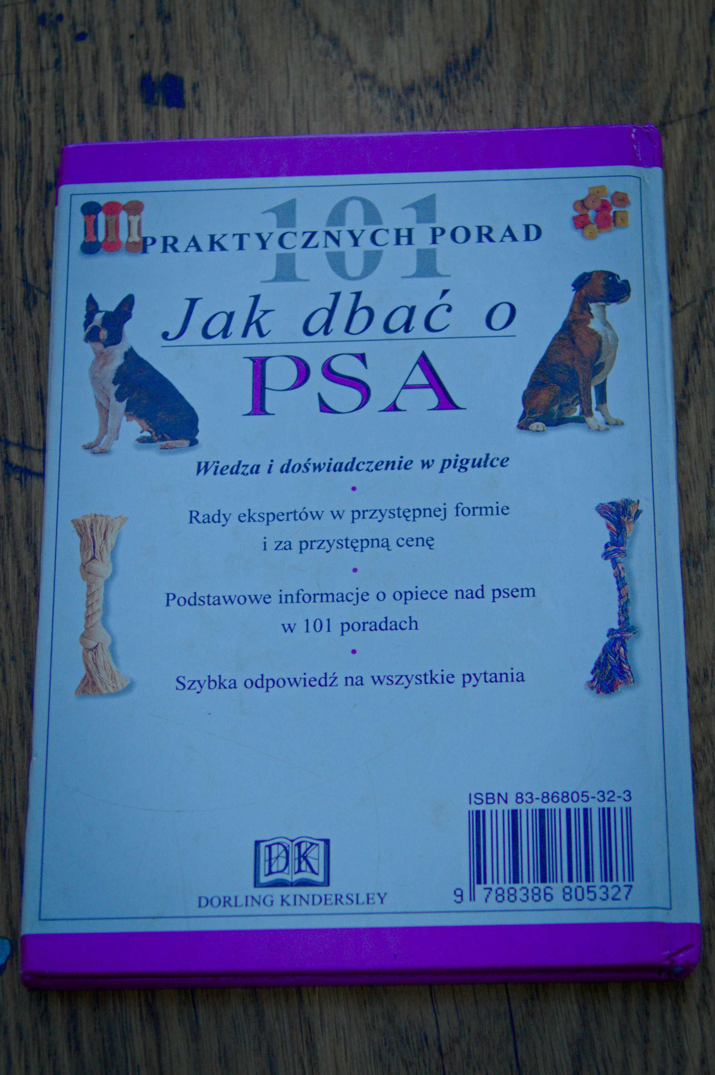 Książka Bruce'a Fogle'a "101 porad jak dbać o psa"