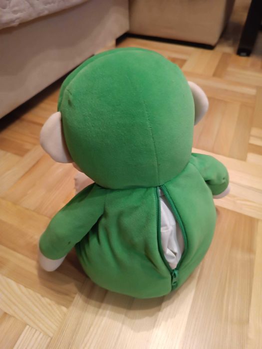 Maskotka pluszak Zielona Małpka poduszka