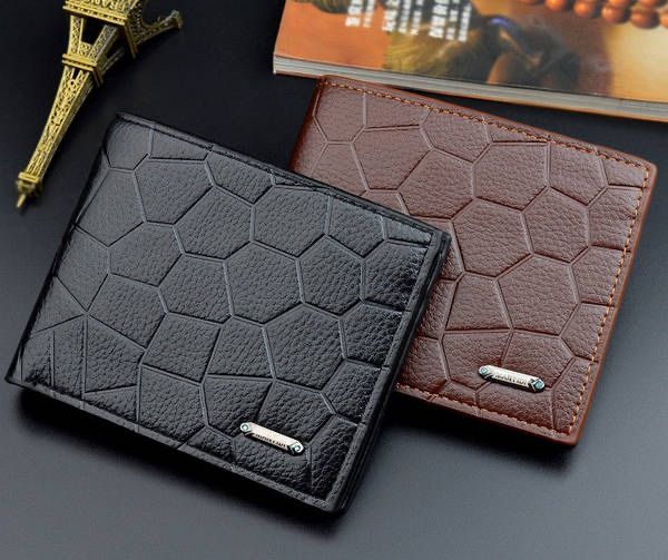 Мужской кошелек портмоне качественный черный коричневый гаманець 2024