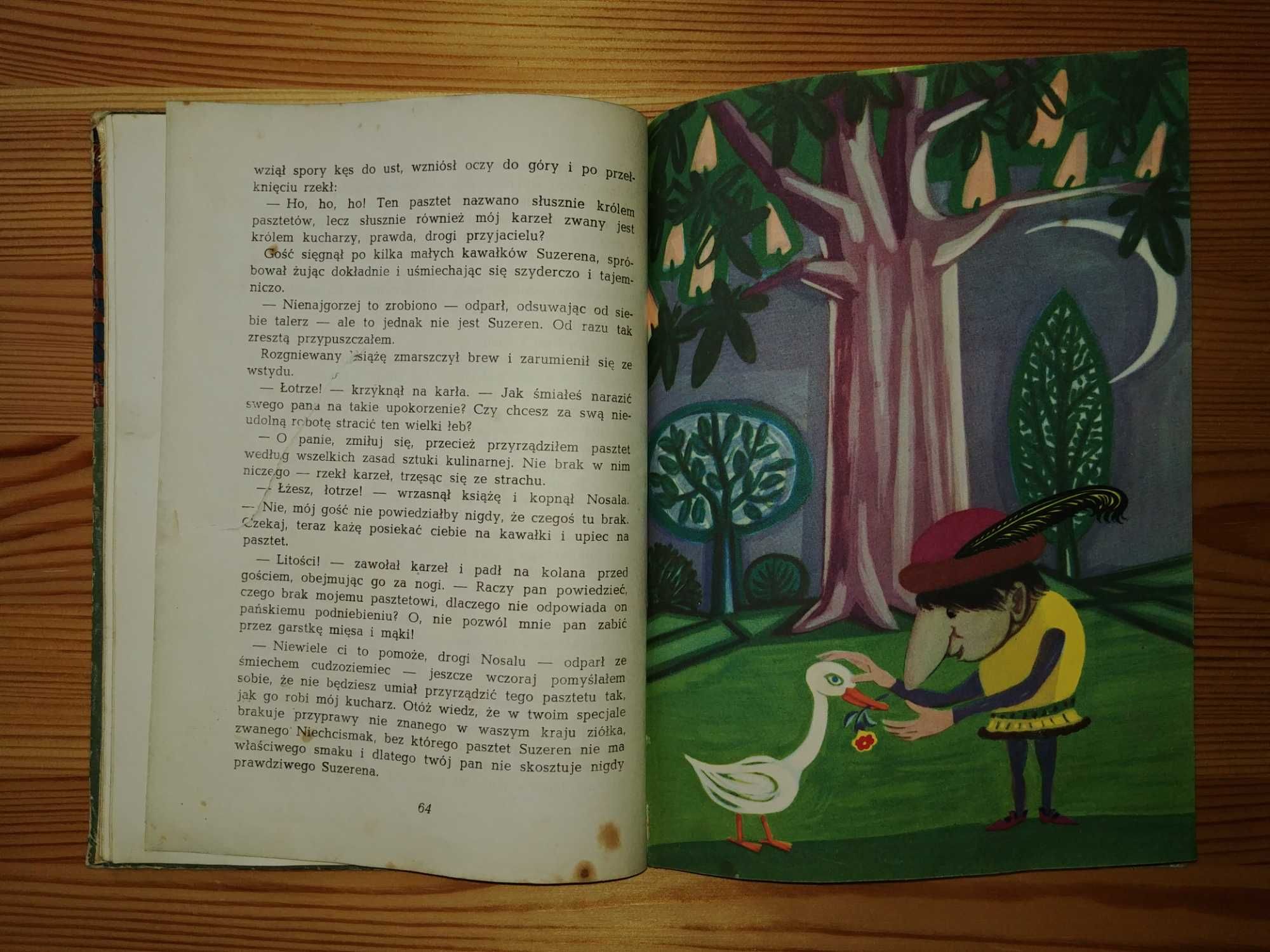 Kalif - bocian i inne baśnie, Wilhelm Hauff, 1958 r.! - twarda okładka