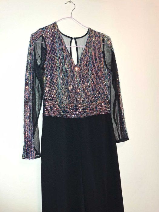 Комбінезон з паєтками,  вечірній брючный