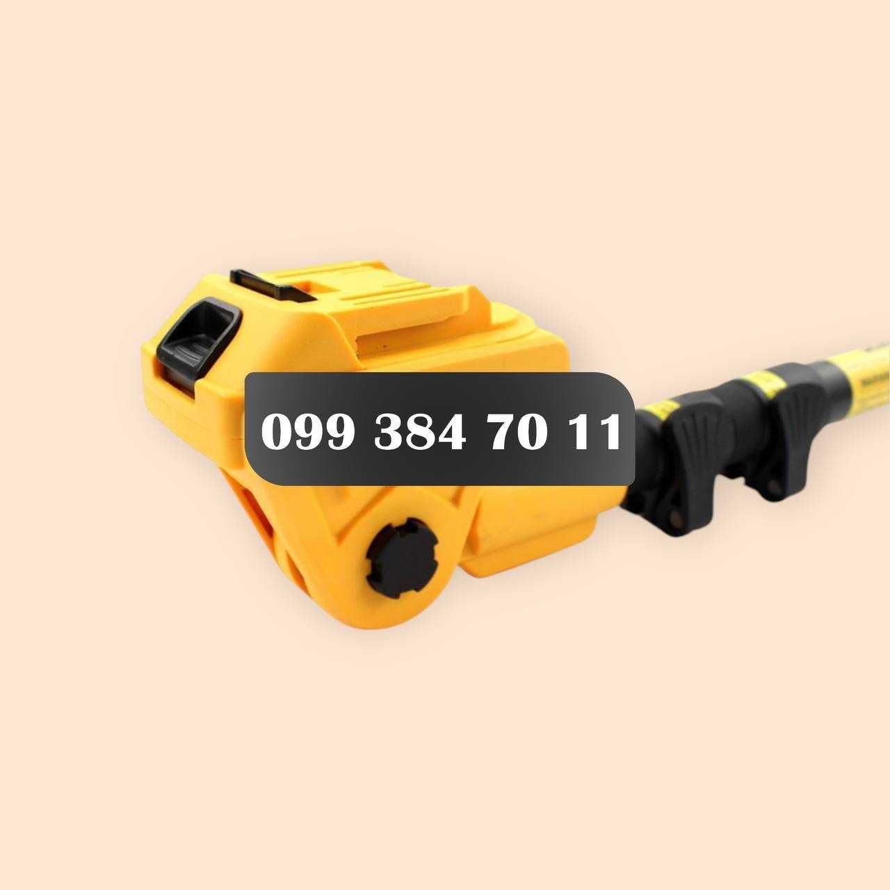 Садовий Набір 3в1 DeWalt Пила + Секатор і Телескопічна штанга 2.6м 24V