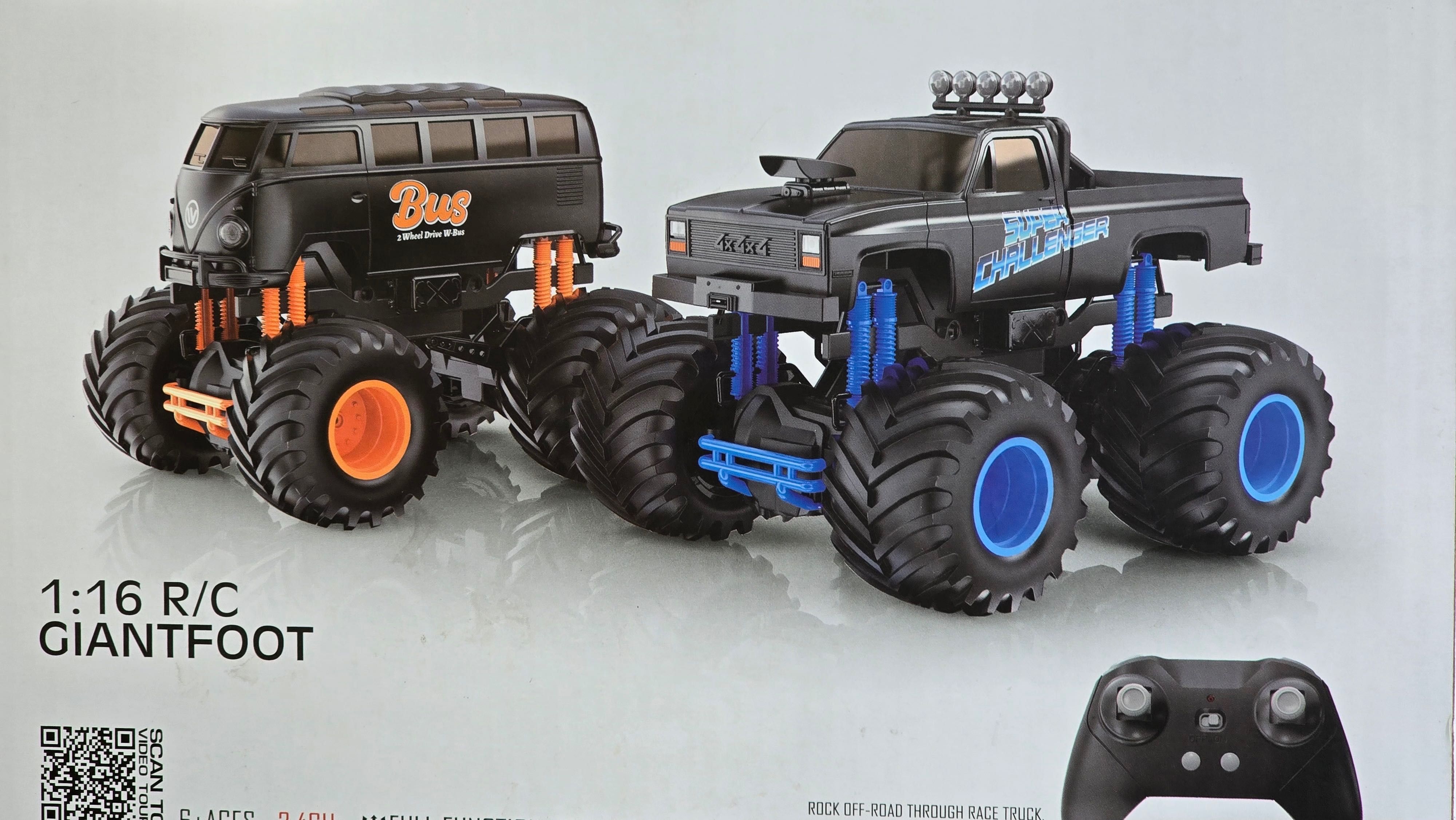 Carro telecomandado Bigfoot 4wd