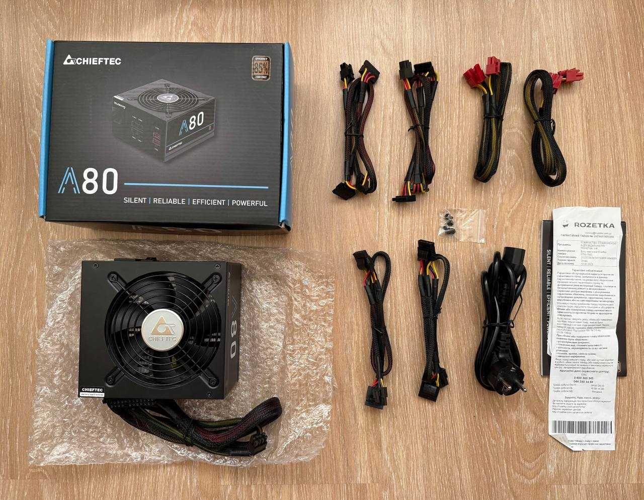 Блок живлення Chieftec A80 750W (CTG-750C)