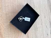 Łańcuszek i wisiorek z 1 mm diamentem. Biżuteria Emporia