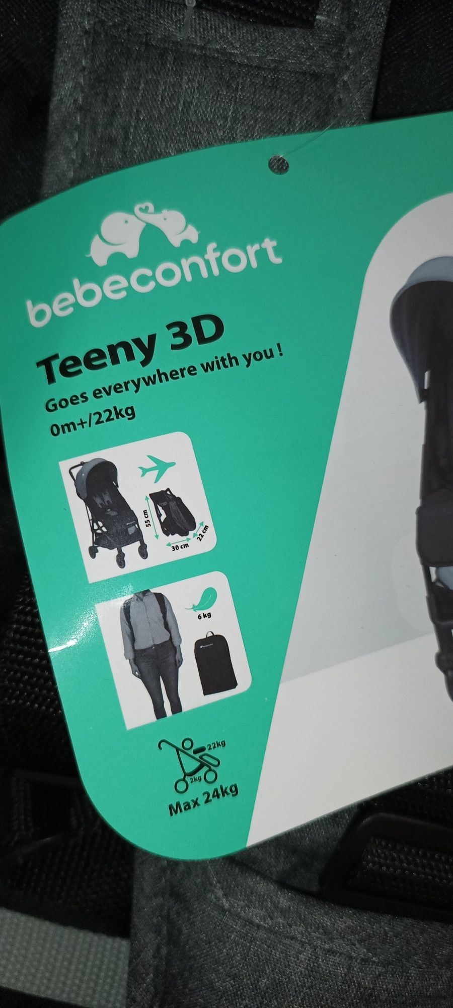 Візок прогулянковий коляска Bebe Confort Maxi Cosi Teeny 3D до 22кг