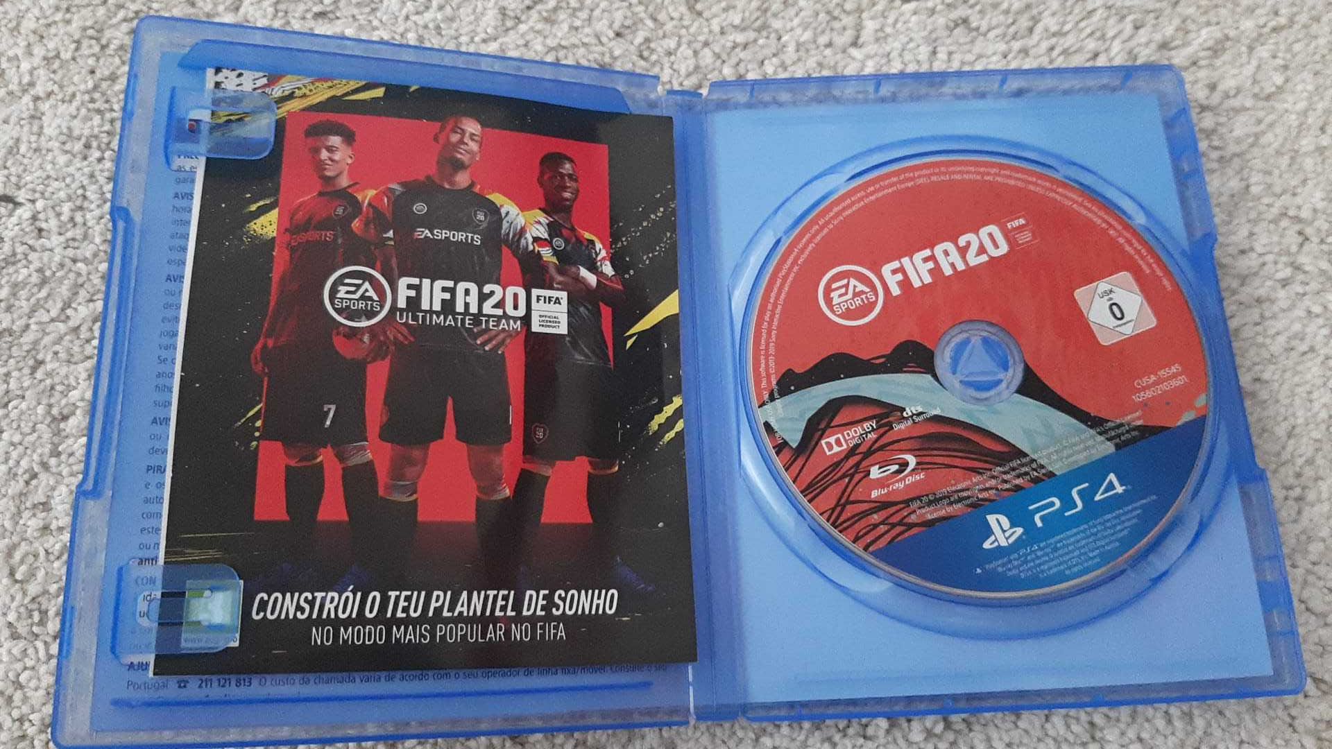 Jogo PS 4, FIFA20, original