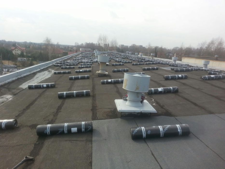 Styropapa, papa termozgrzewalna, rynny kominy fv. Gwarancja ocieplenie