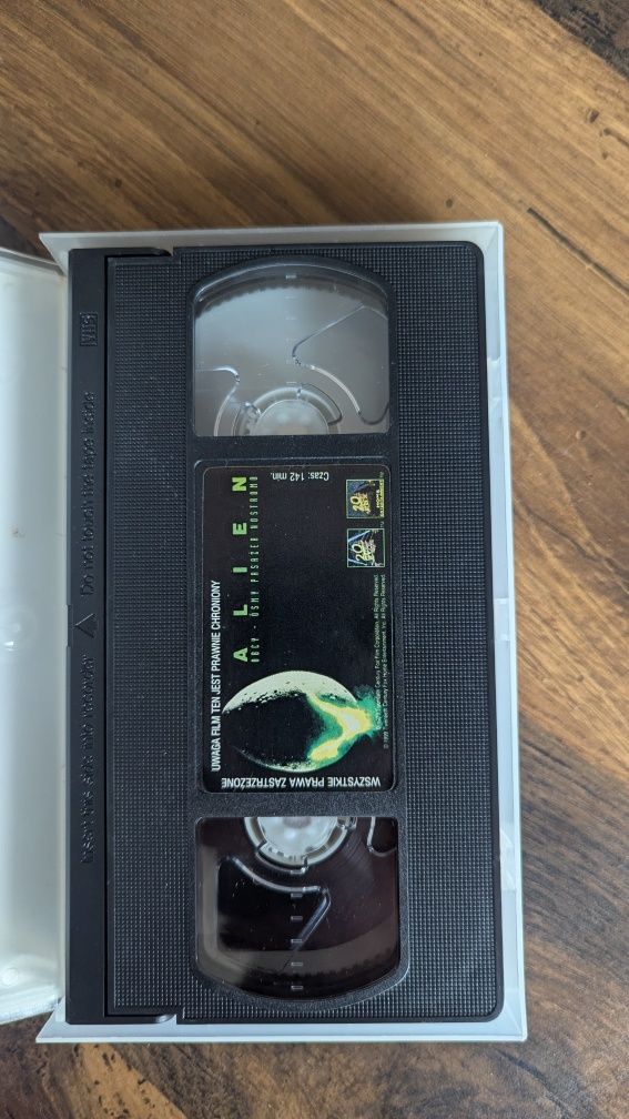 Alien Obcy saga 4 części kaseta VHS