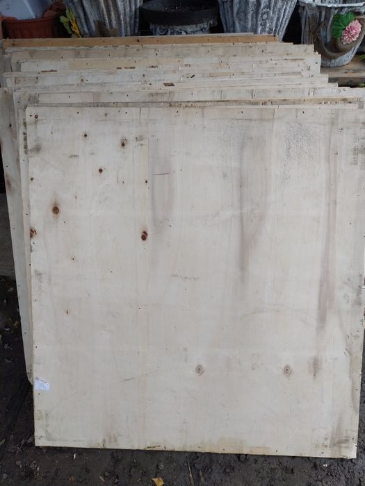 Plyta sklejka dekiel drewniany pokrywa 111cmx116cm