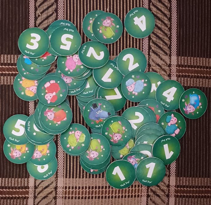 Настільна гра "Швидкі вівці. Хапай 10-ку!" Математичний рахунок