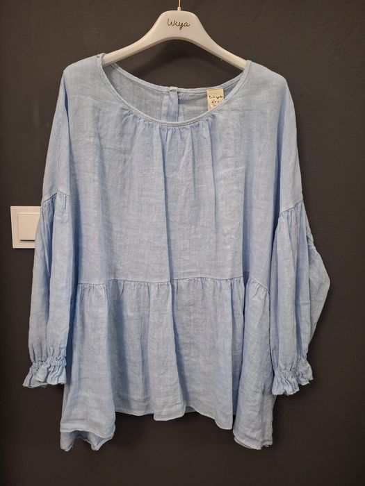 Bluzka Lniana włoska Wiya